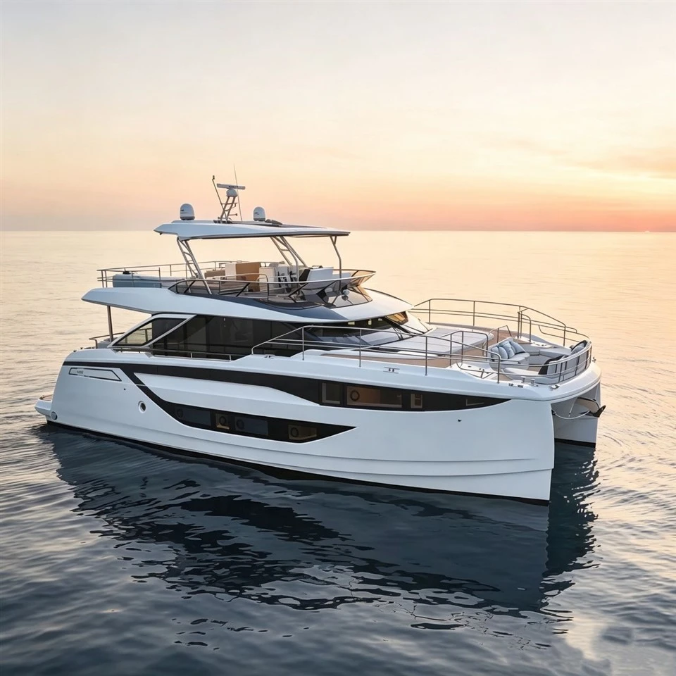 Catamaran Iascaireachta Tráchtála